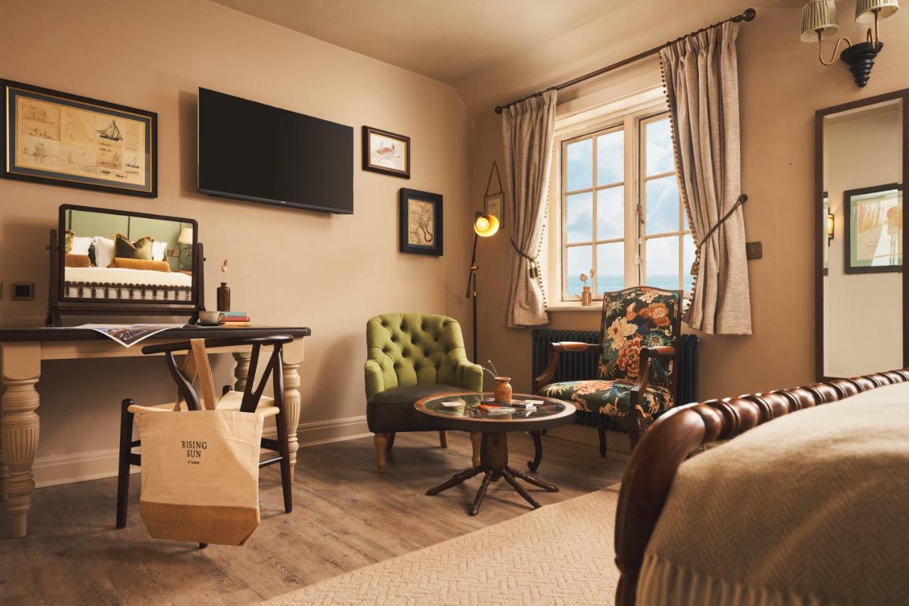 The Rising Sun Hotel Saint Mawes Luaran gambar
