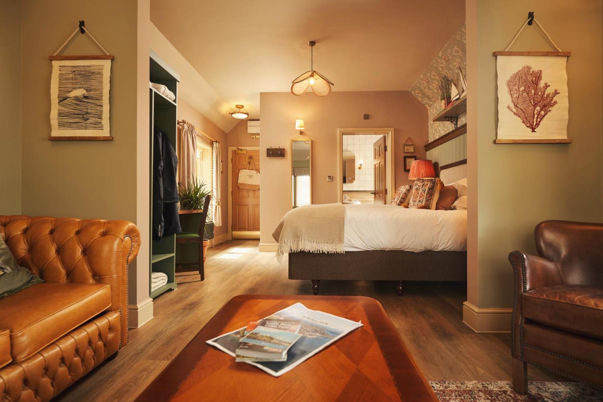 The Rising Sun Hotel Saint Mawes Luaran gambar