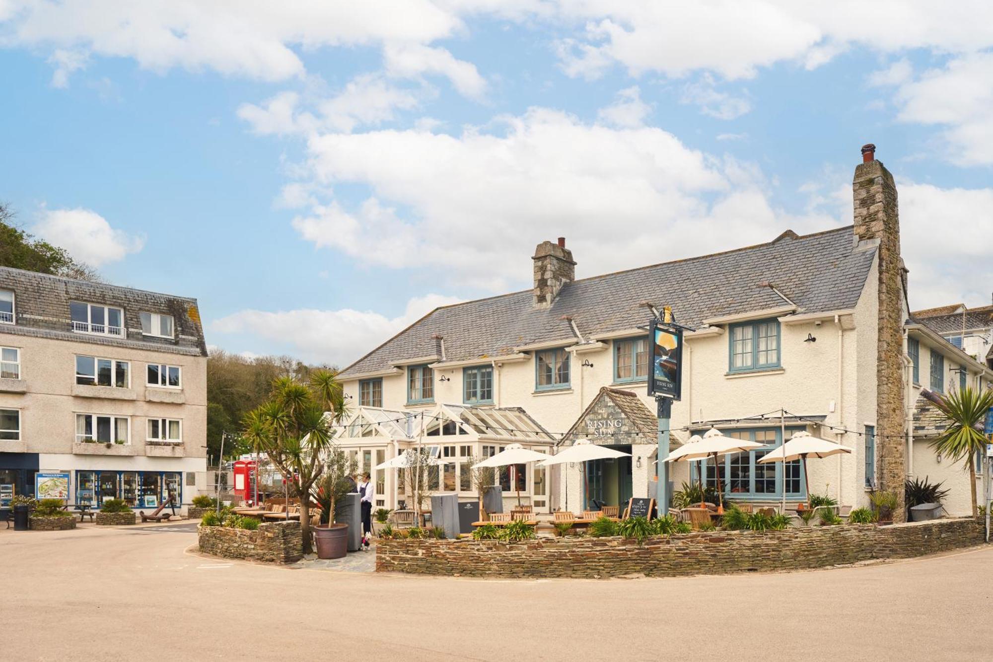 The Rising Sun Hotel Saint Mawes Luaran gambar